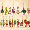 Green Monster Christmas Tree Ornaments