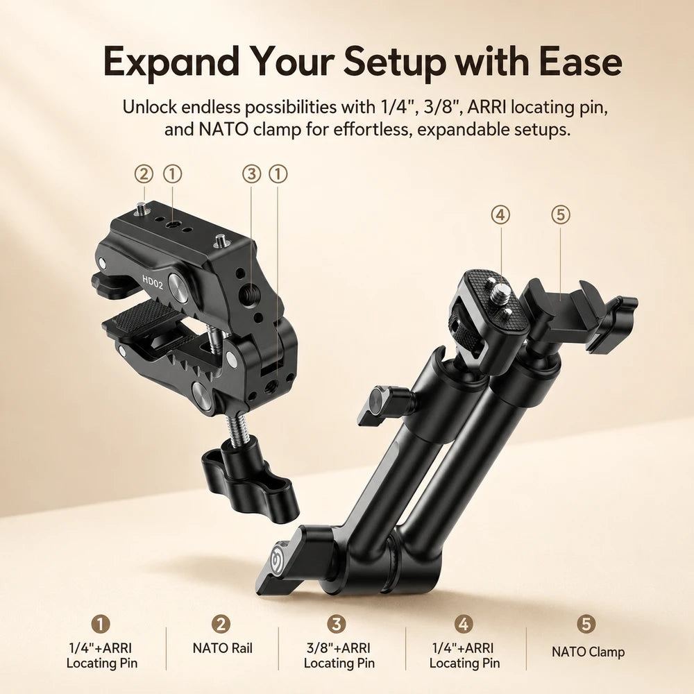 Ulanzi Magic Arm Camera Mount Kit
