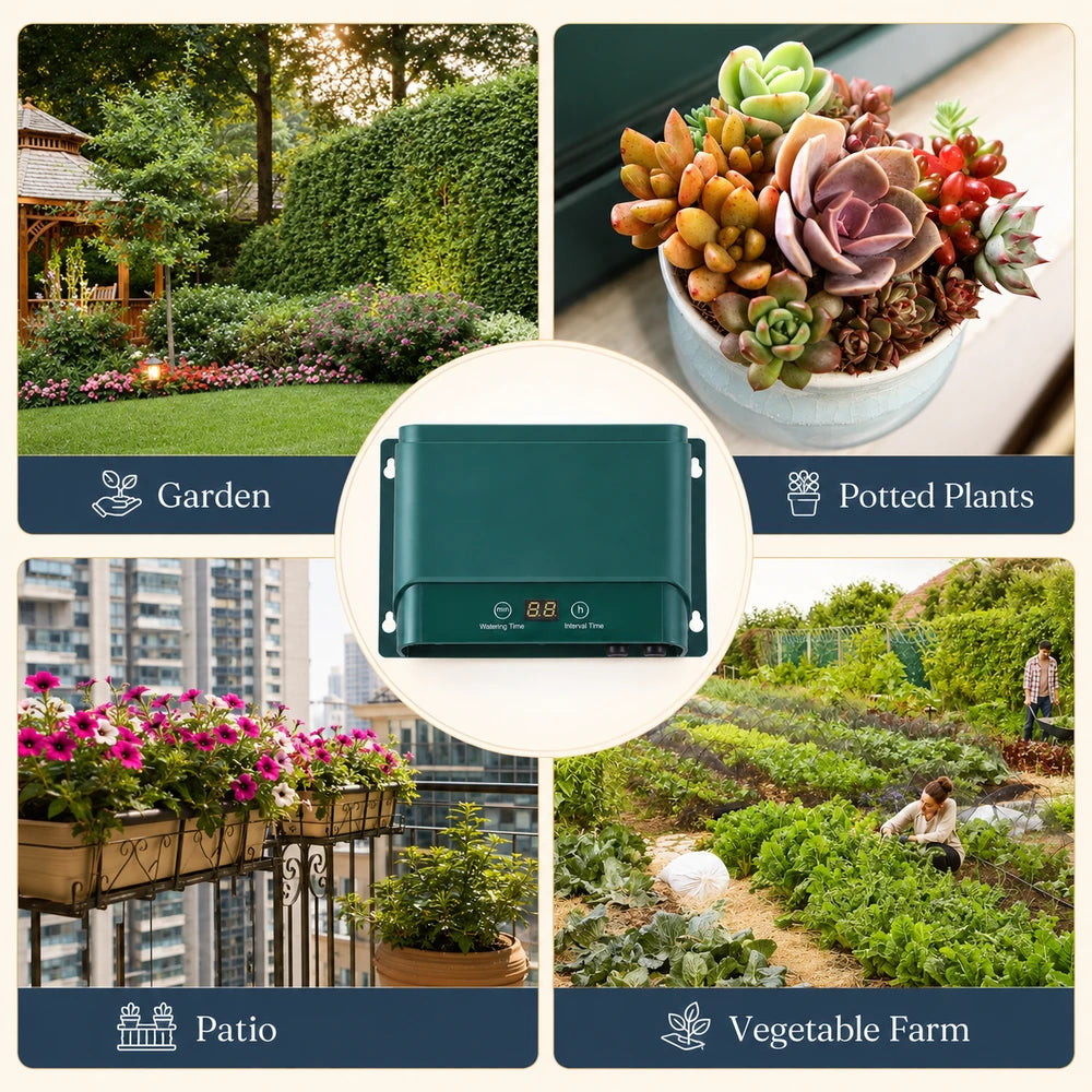 Solar Automatic Drip Irrigation System