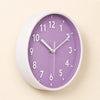 Silent Modern Pink Wall Clock