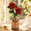 Rolife Wooden Red Camellia DIY Model