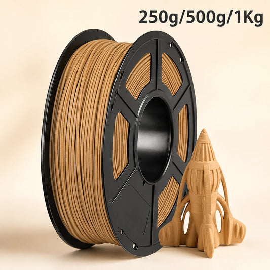 Dark Wood PLA 3D Printer Filament