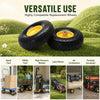 SucceBuy Solid PU Run-Flat Replacement Tires