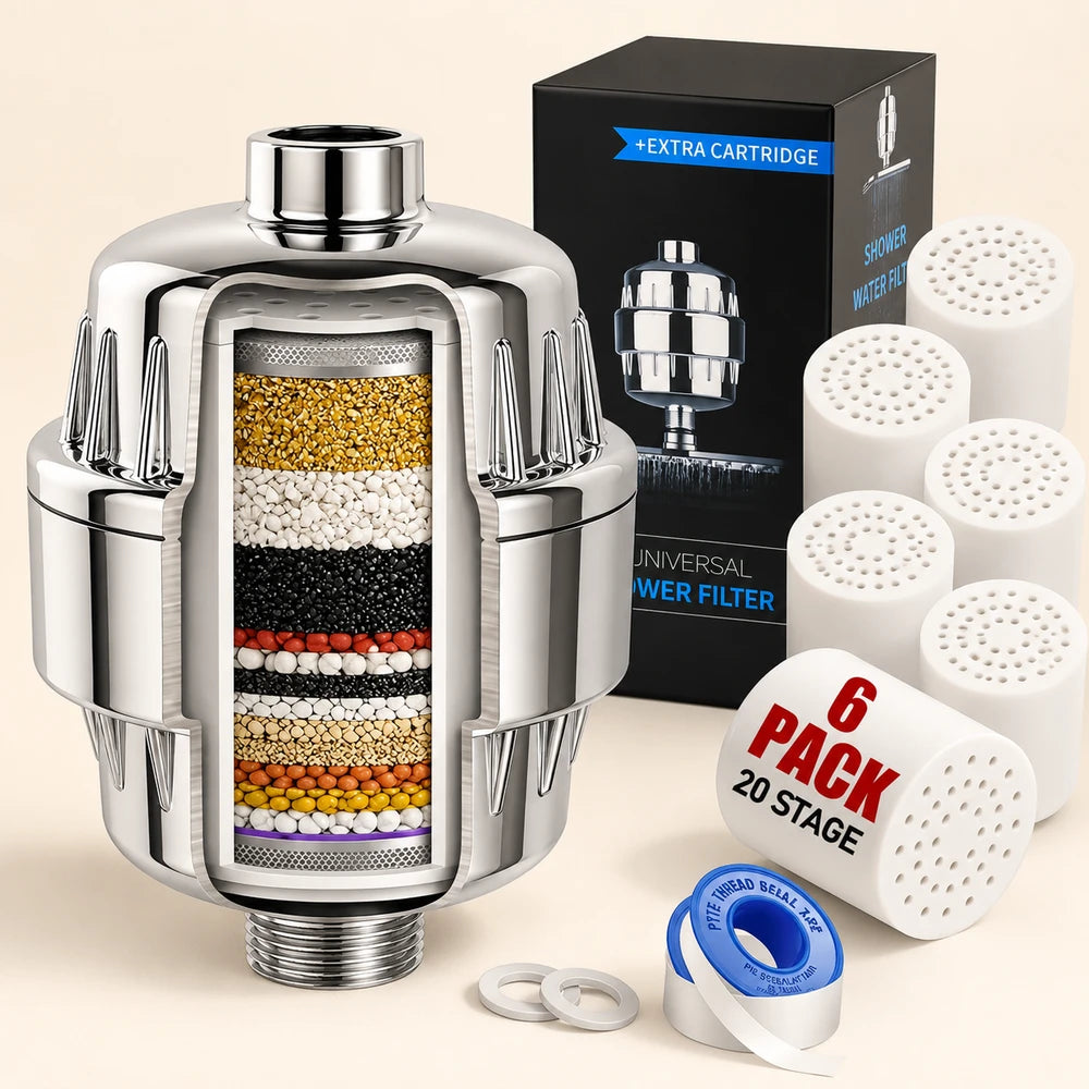 Multistage Bathtub Water Filter