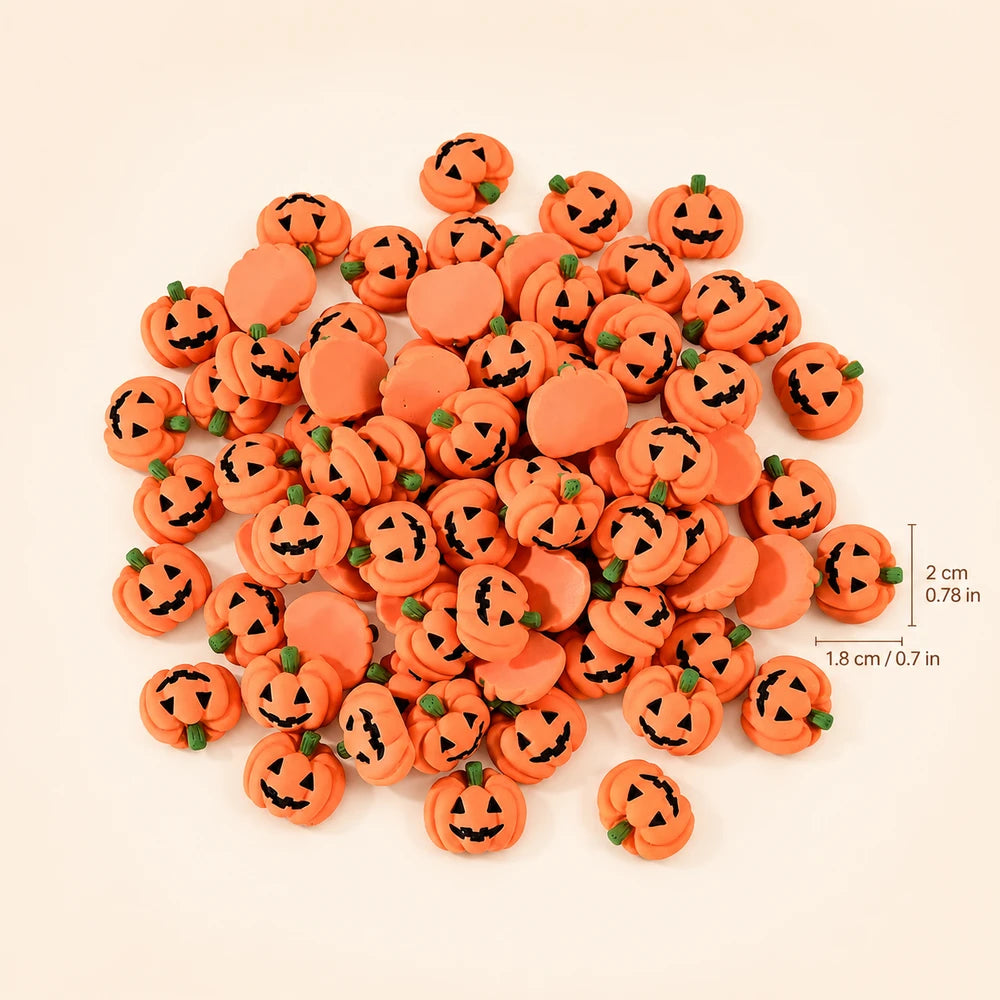 Miniature Resin Halloween Pumpkins