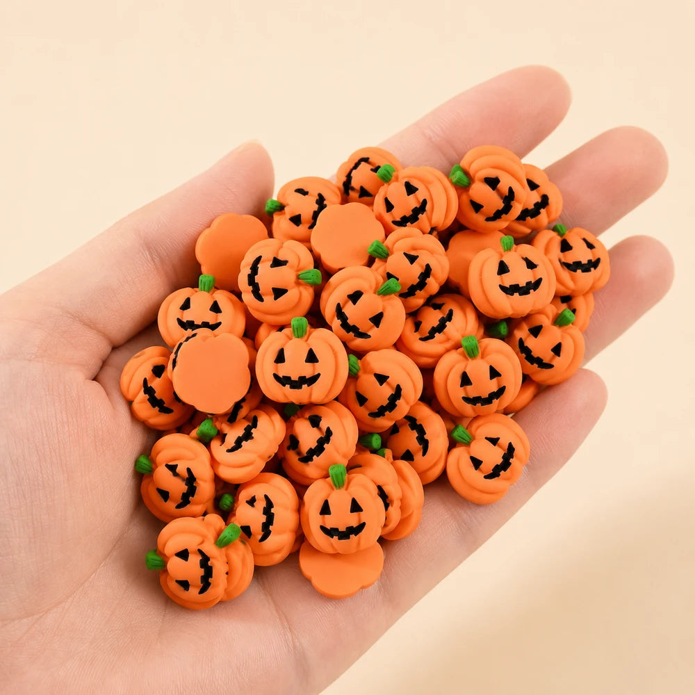 Miniature Resin Halloween Pumpkins