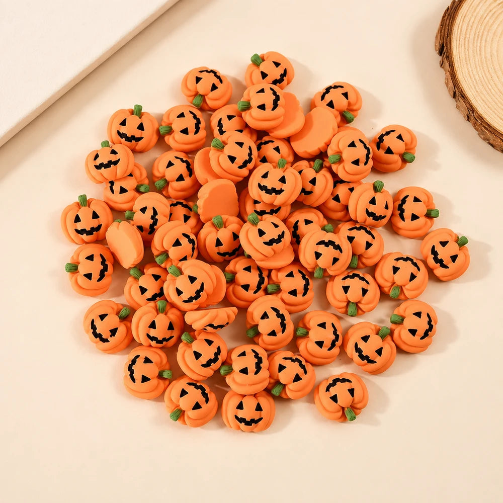 Miniature Resin Halloween Pumpkins