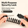 DOMEN Four Digit Steel Cable Lock