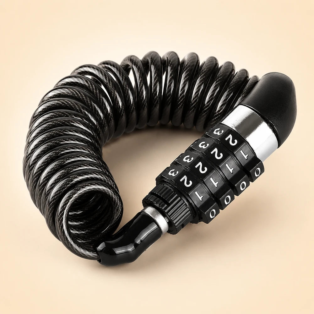 DOMEN Four Digit Steel Cable Lock