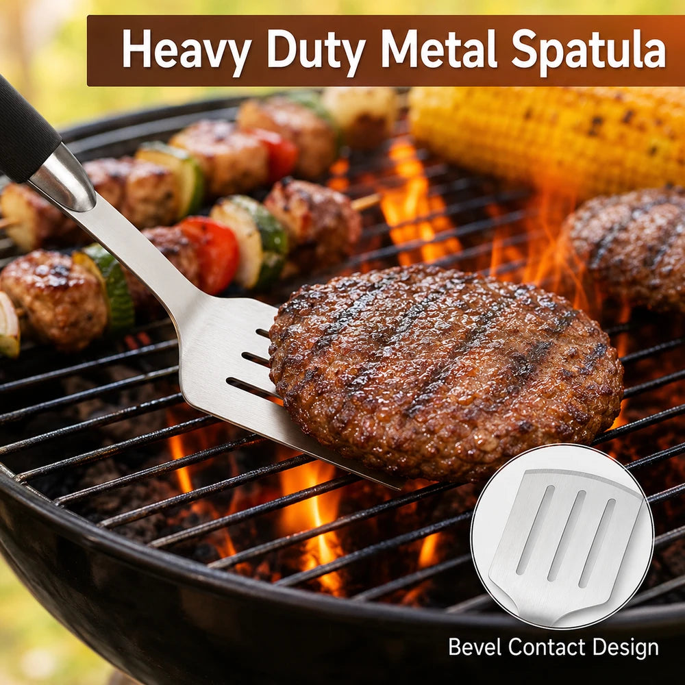 Stainless Steel BBQ Grill Tool Set