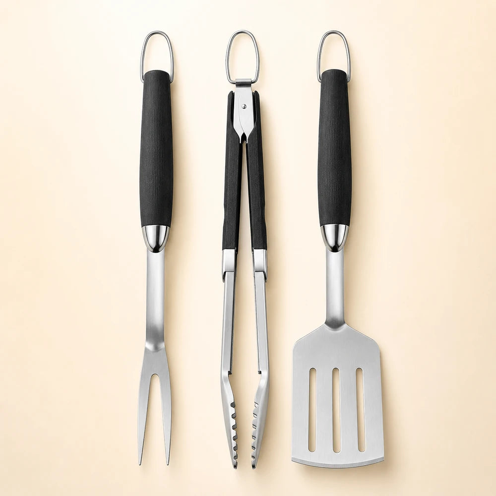 Stainless Steel BBQ Grill Tool Set