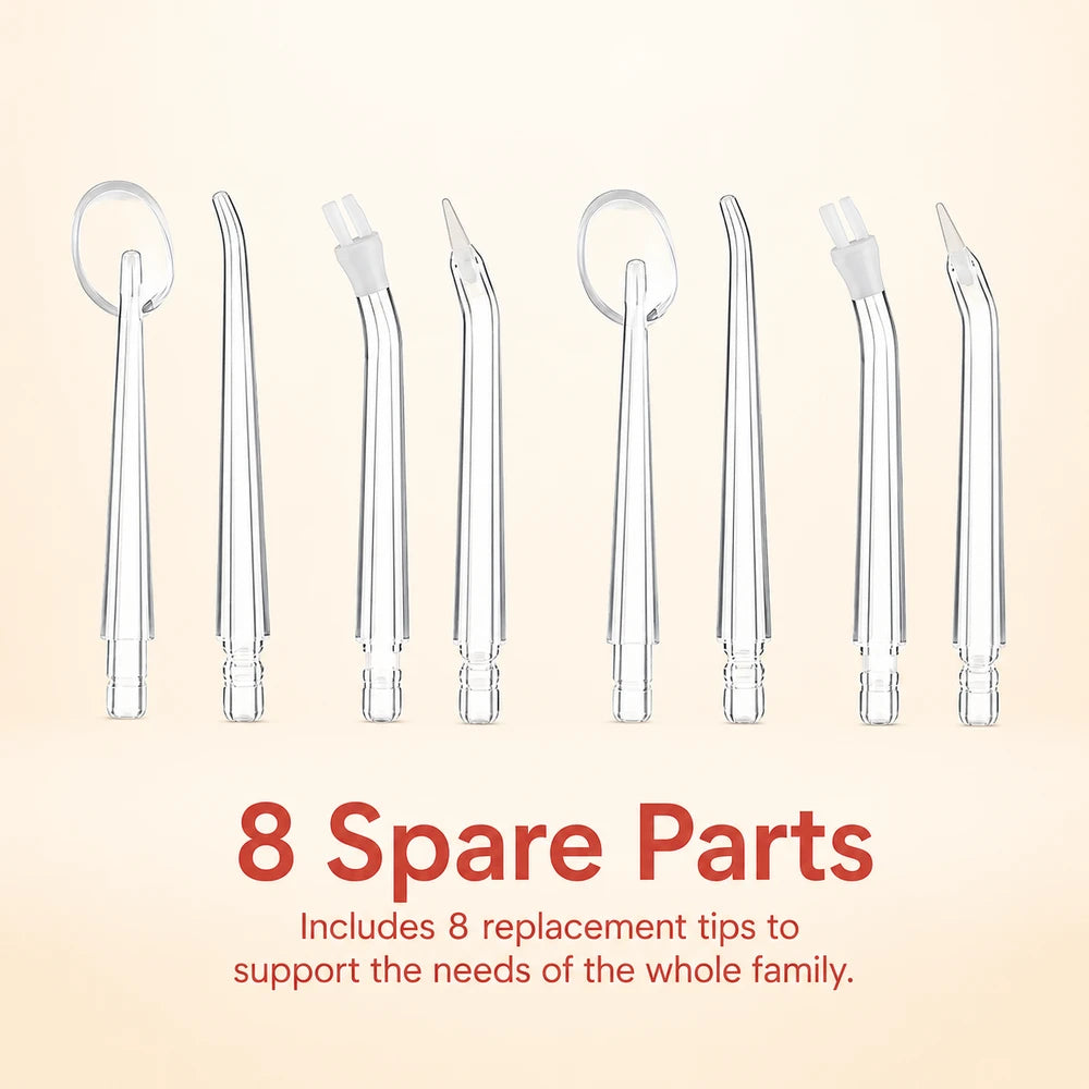 Replacement Oral Irrigator Nozzle Set