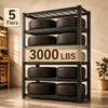 Nnovaroom Adjustable Double Layer Shelving