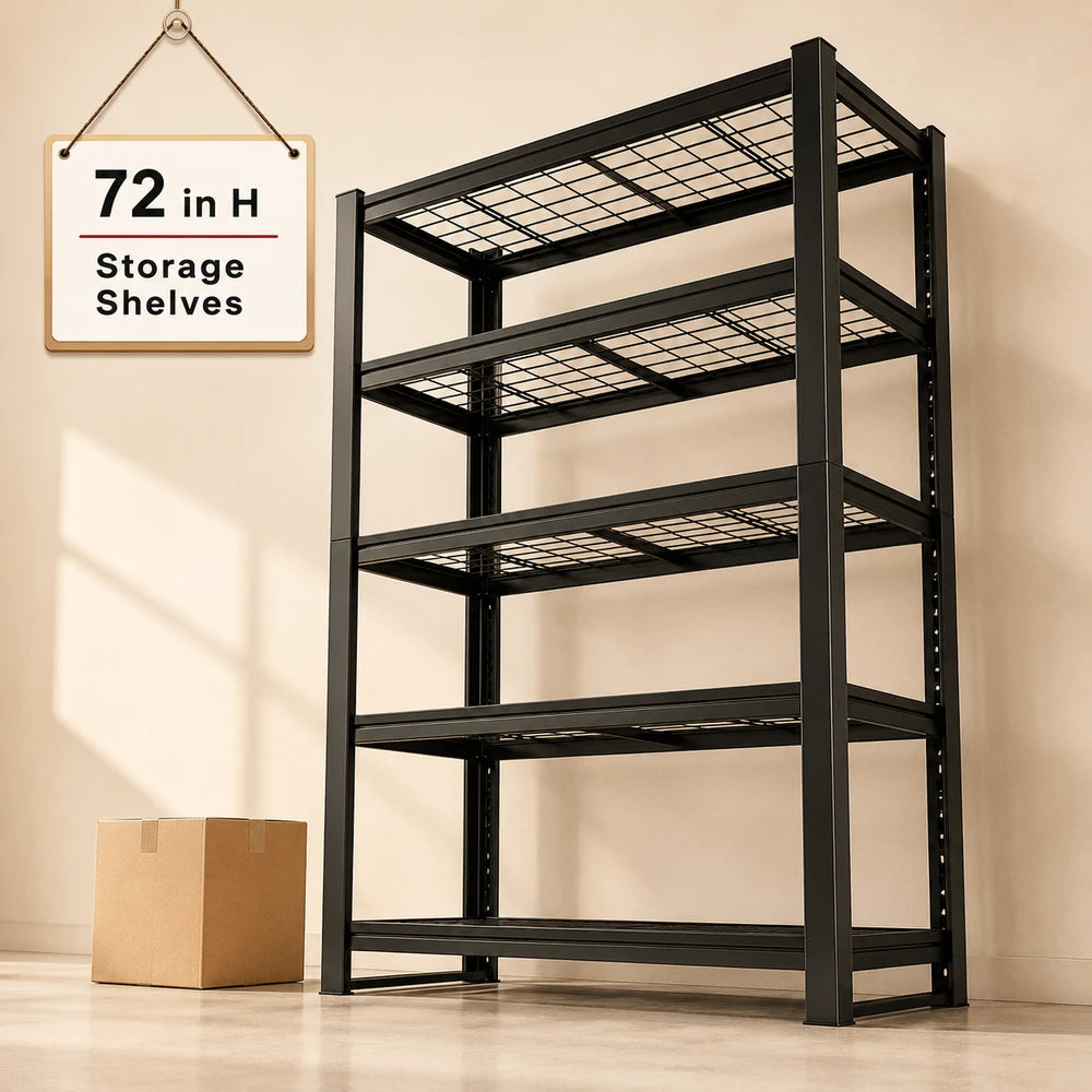 Nnovaroom Adjustable Double Layer Shelving