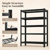 Nnovaroom Adjustable Double Layer Shelving