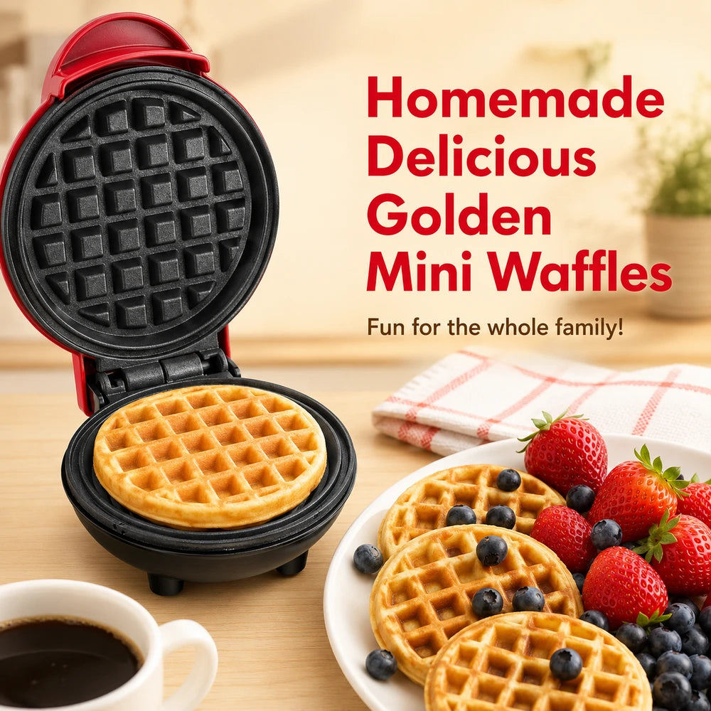 Electric Mini Waffle Maker