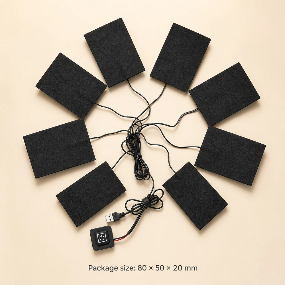 USB Electric Heating Pads for Clothing