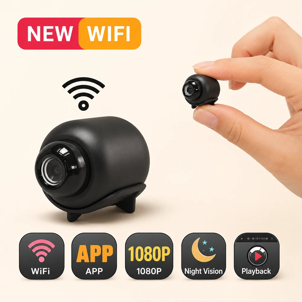 X5 Wireless HD Mini Security Camera