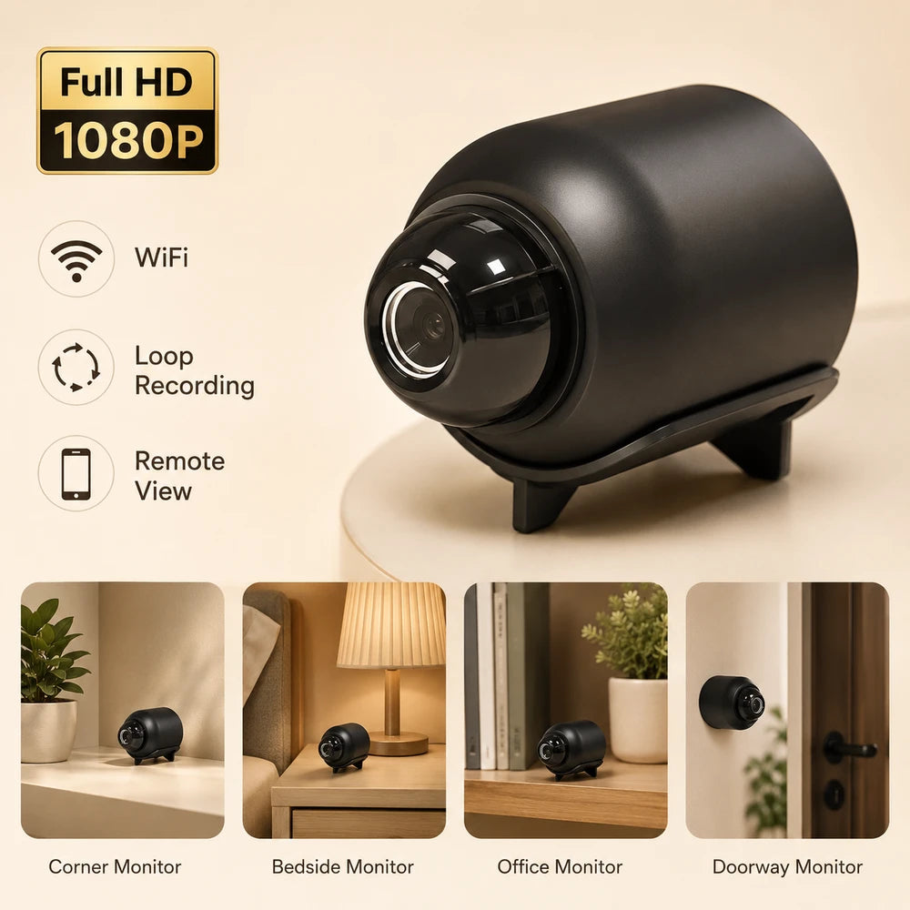 X5 Wireless HD Mini Security Camera