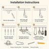 Stainless Steel Ceiling Mount Hooks