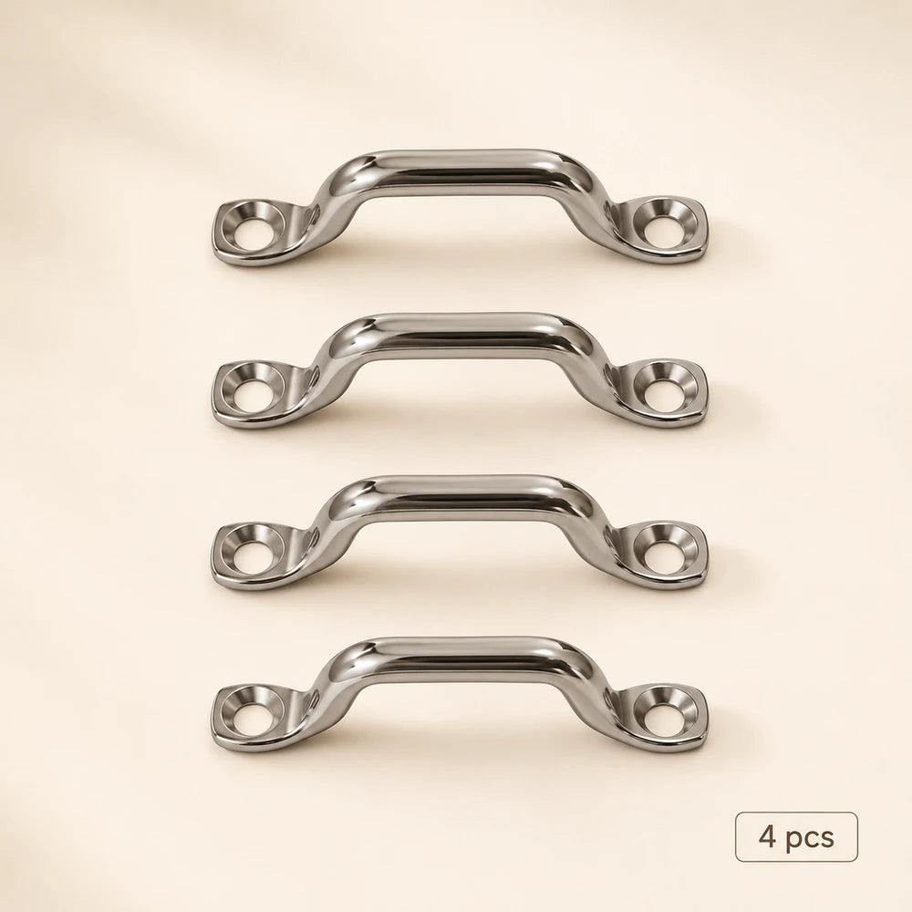 Stainless Steel Cabinet Knob Set