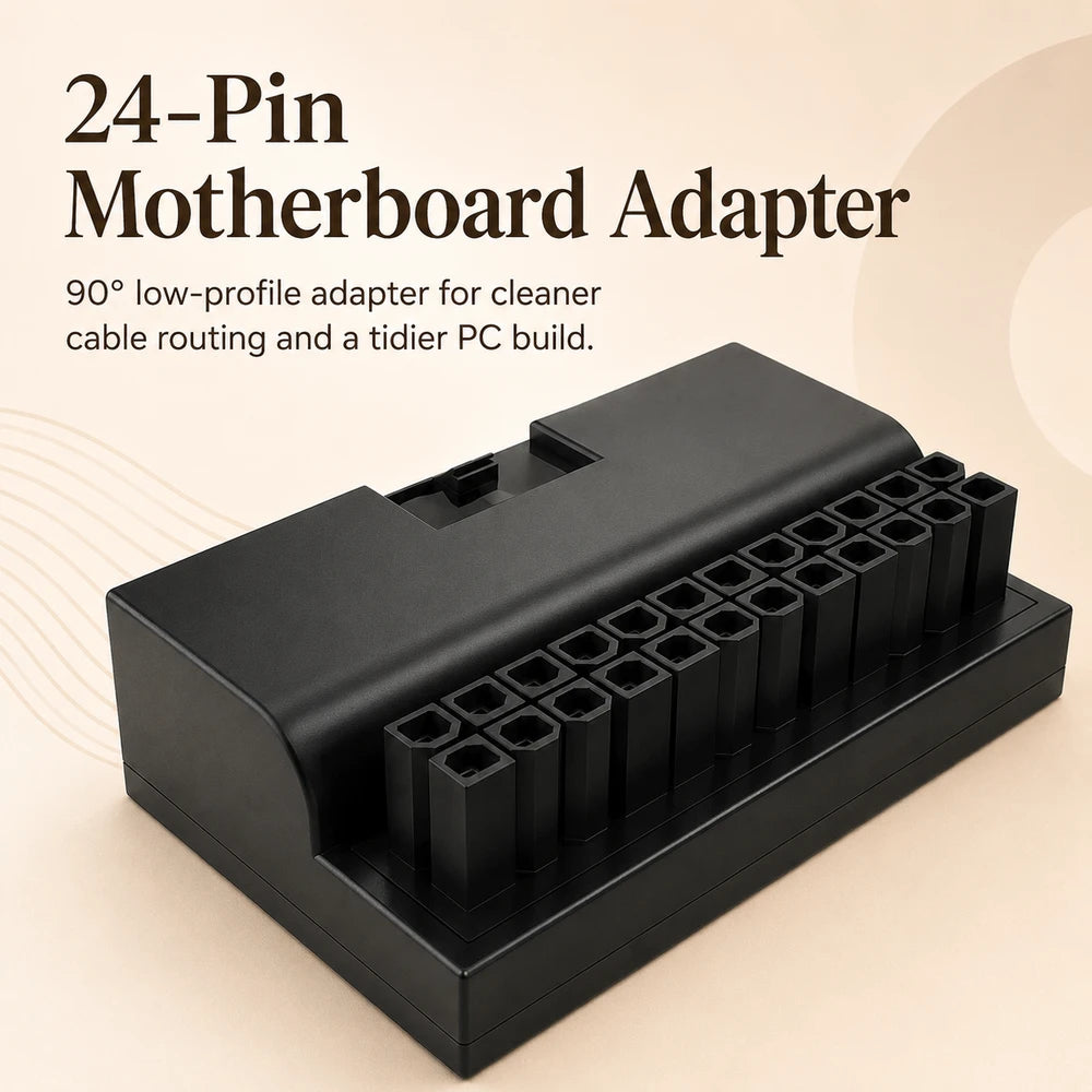 TEUCER 90 Degree ATX Power Adapter
