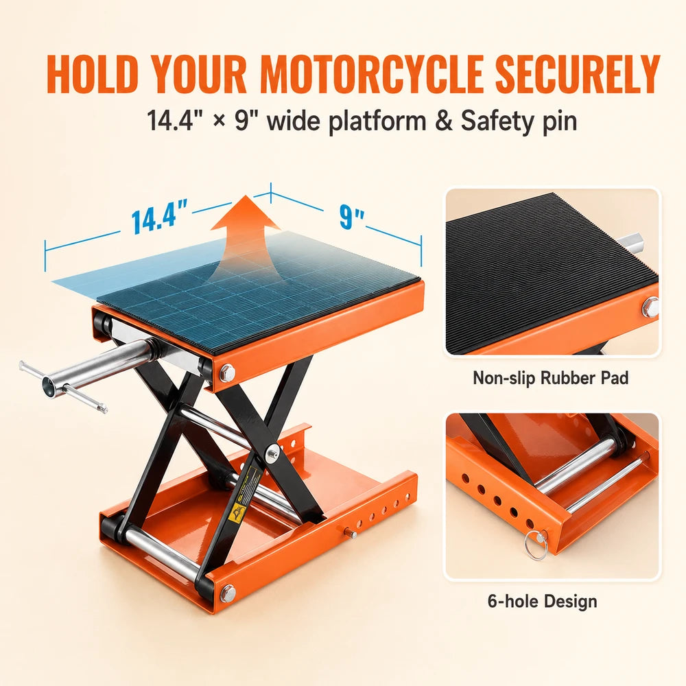 SucceBuy Motorcycle Scissor Lift