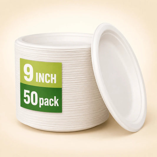 Disposable Leak-Proof Dinner Plates