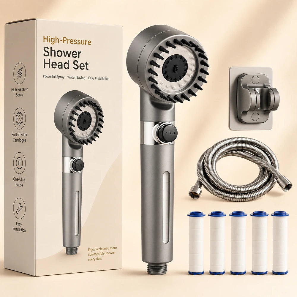 Filtered Rain Shower Head