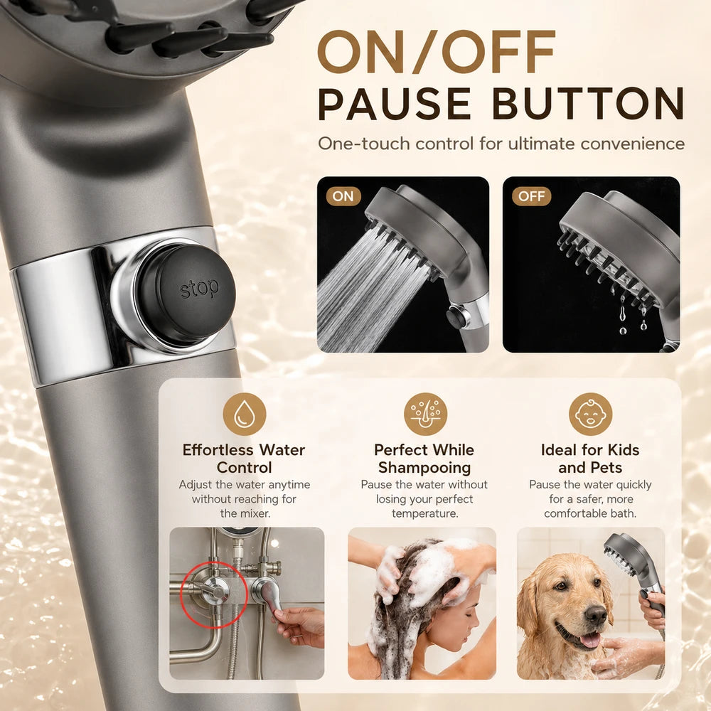 Filtered Rain Shower Head