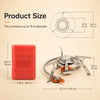Portable Folding Camping Gas Stove