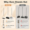 3-in-1 Broom and Dustpan Set