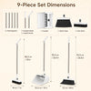 3-in-1 Broom and Dustpan Set