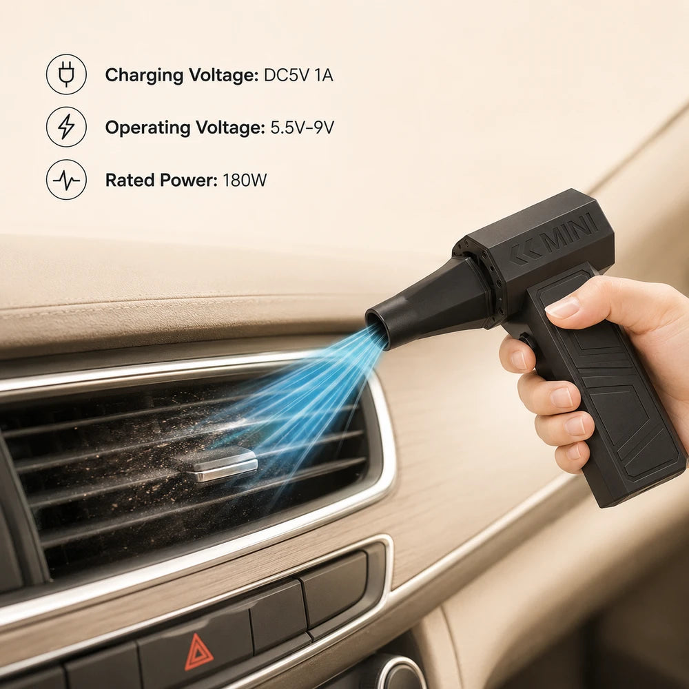 Portable High-Velocity Electric Duster