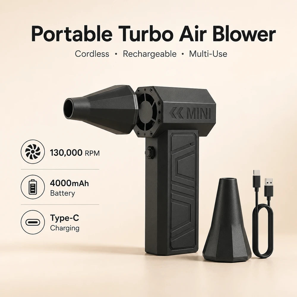 Portable High-Velocity Electric Duster