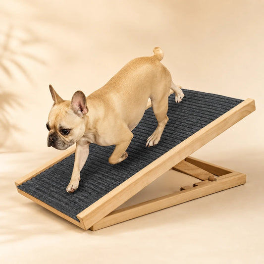 Adjustable Wooden Folding Pet Ramp
