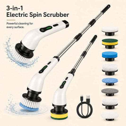Electric Spin Scrubber