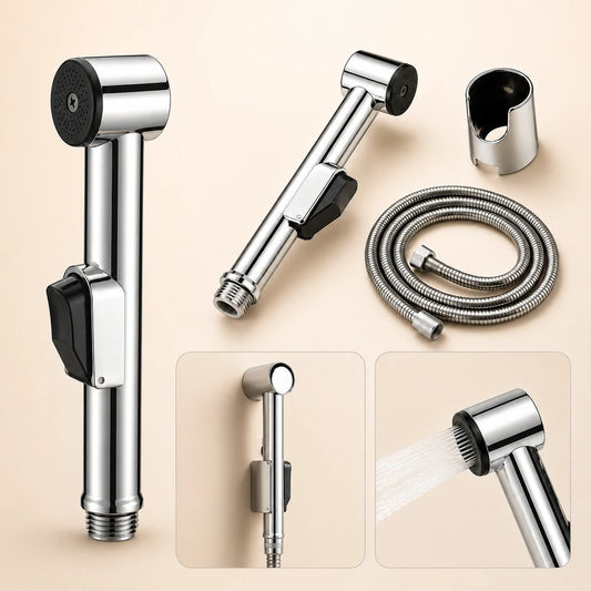 Stainless Steel Handheld Bidet Sprayer Kit