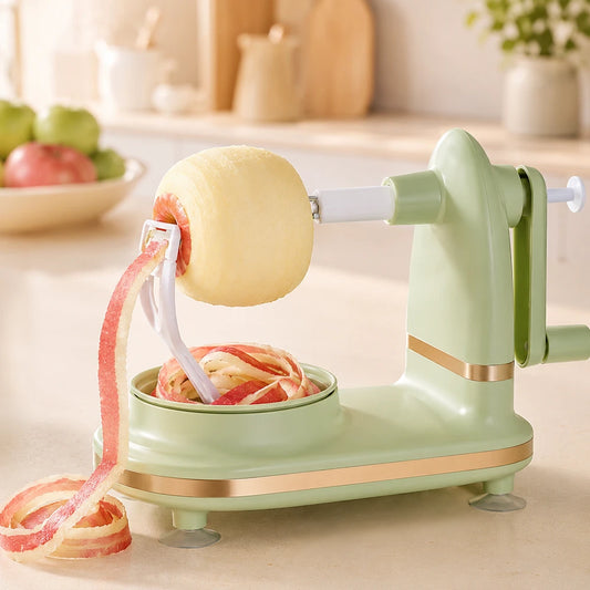 Rotating Hand-Cranked Vegetable Peeler