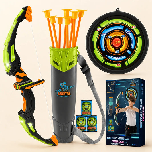 LED Kids Bow and Arrow Set