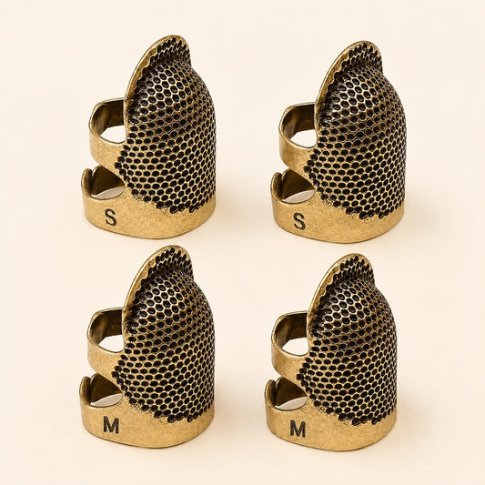 Vintage Adjustable Metal Thimbles