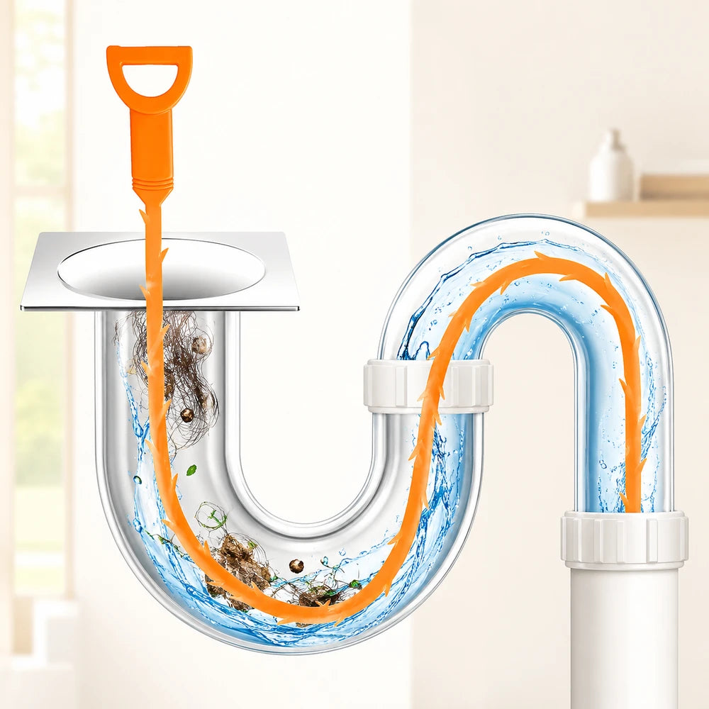 Manual Drain Clog Remover