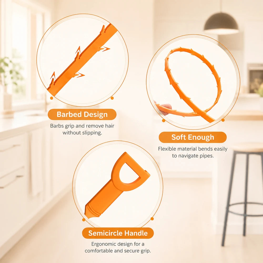 Manual Drain Clog Remover