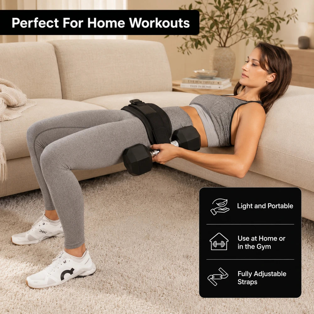 Adjustable Weighted Hip Belt