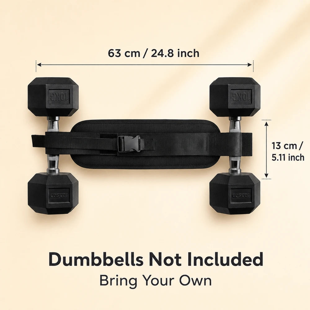 Adjustable Weighted Hip Belt