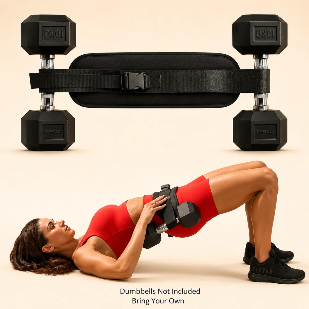 Adjustable Weighted Hip Belt