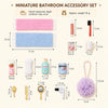 Miniature Dollhouse Bathroom Accessory Set