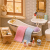 Miniature Dollhouse Bathroom Accessory Set