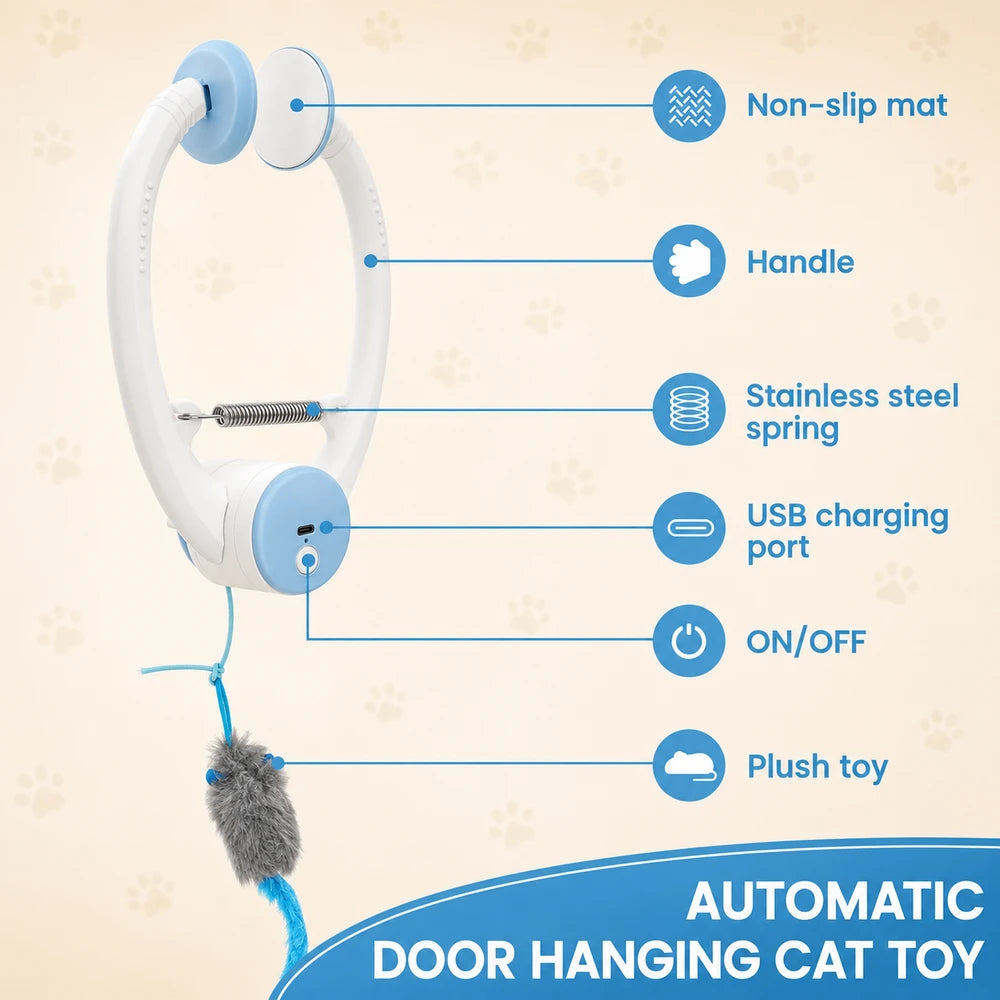 Interactive Hanging Cat Toy