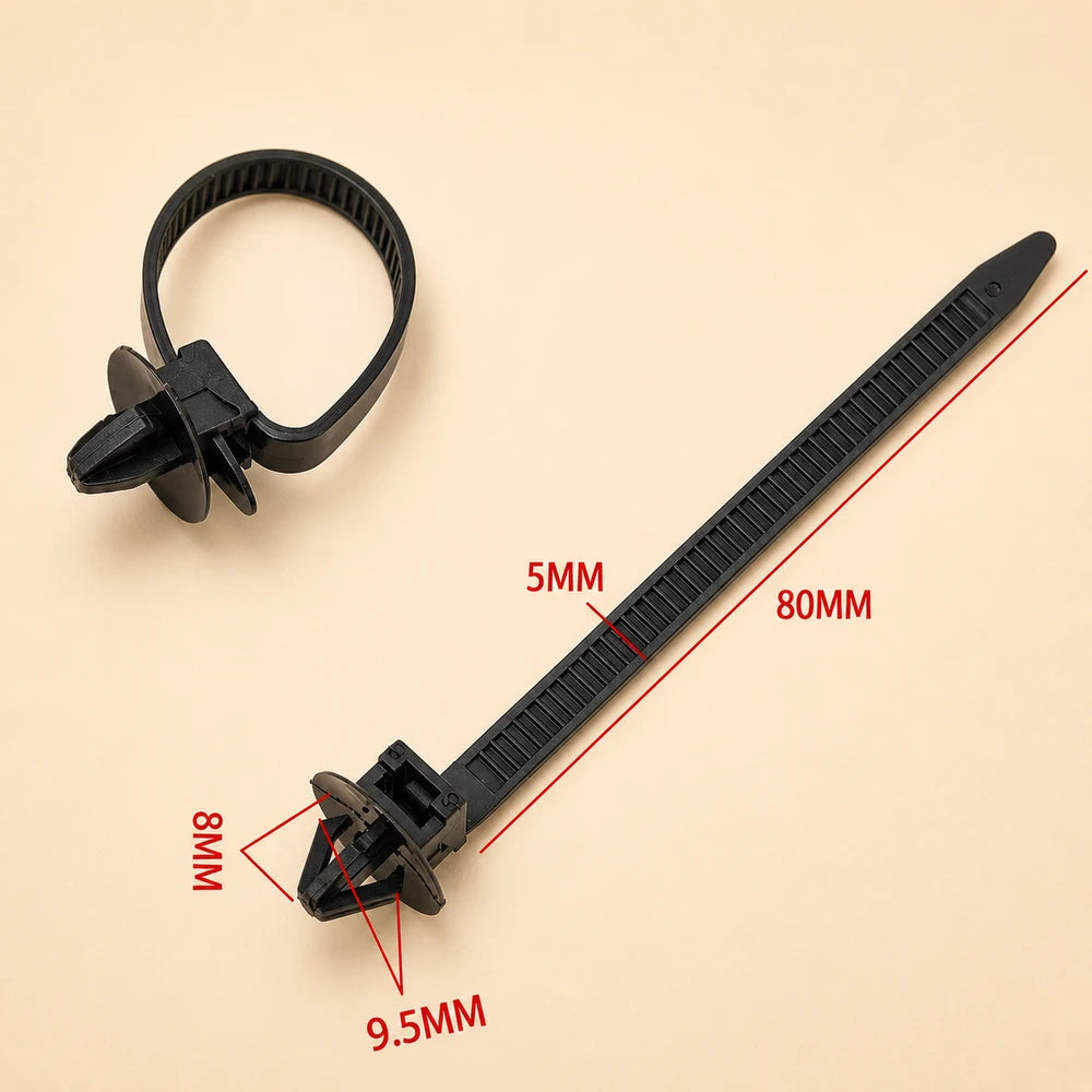 Nylon Push Mount Cable Ties